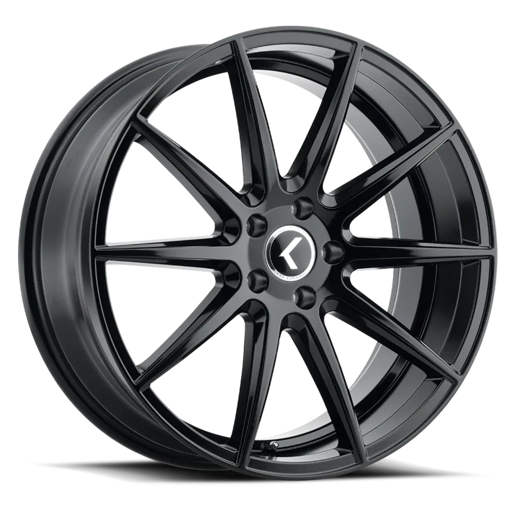 KRAZE COSMOS KR194 GLOSS BLACK 20X8.5 GLOSS BLACK